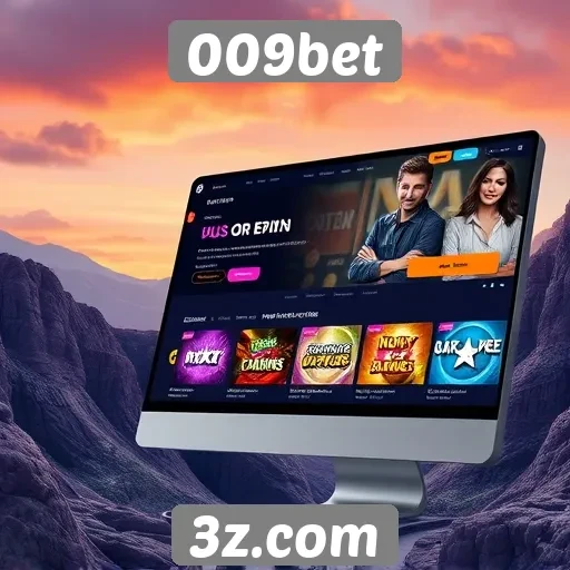 Acesso e usabilidade do site 009bet